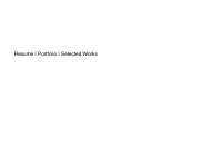 Resume _ Portfolio _ Selected Works2.pdf